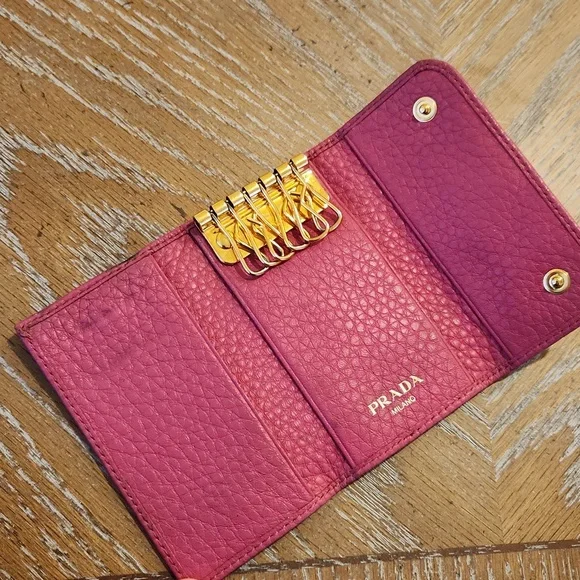 PRADA Pink Key Case